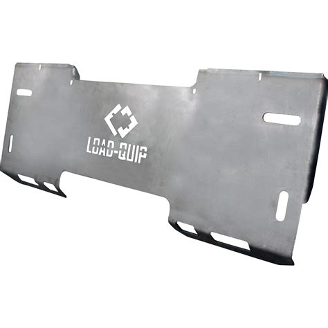 universal skid-steer quick-attach weld plate|skid steer adapter plate.